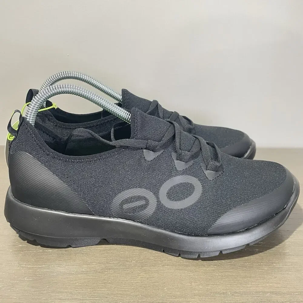 OOFOS Womens Size 9.5 Shoes NEW with Tags OOMG Sport LS Black 5076 Recovery